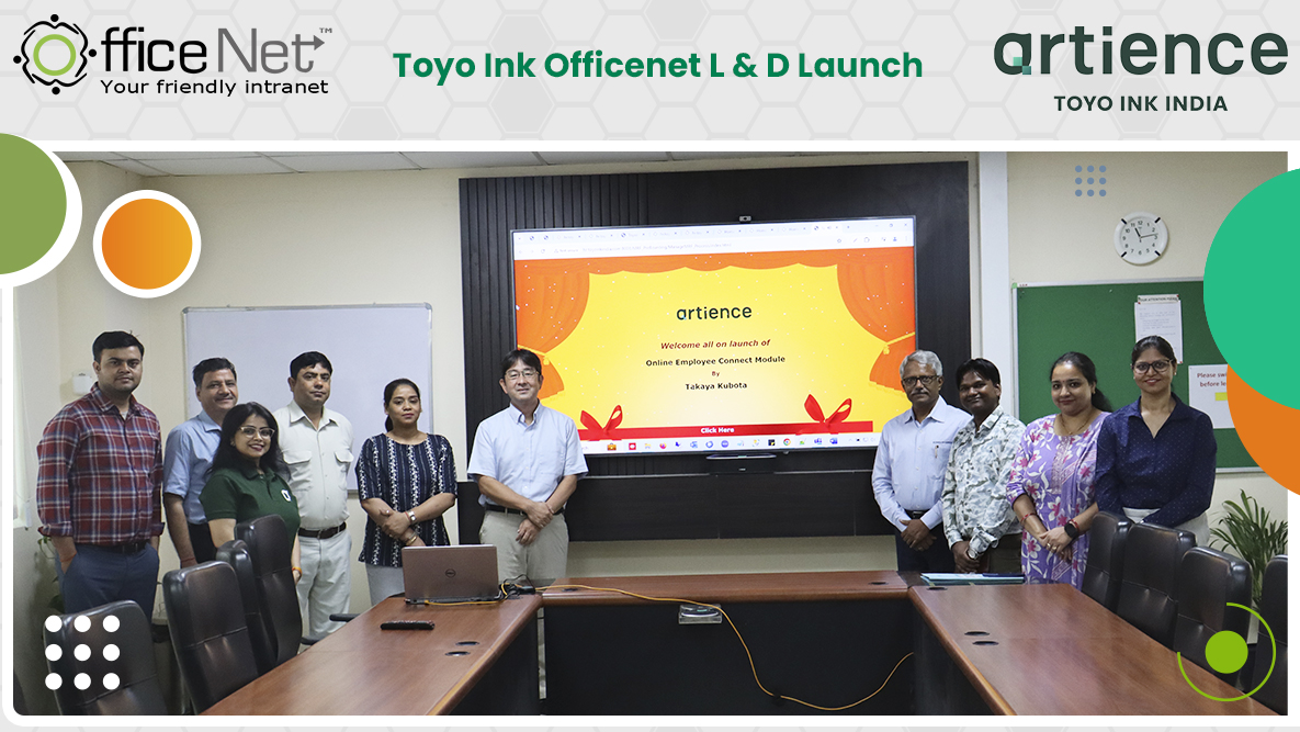 Toyo Ink Officenet L & D Launch 